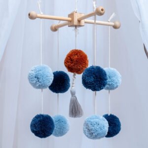 Móbile Decorativo Pompons World