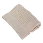 Manta em Tricot Trança Geada