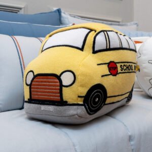 Almofada Formato Ônibus em Tricot World