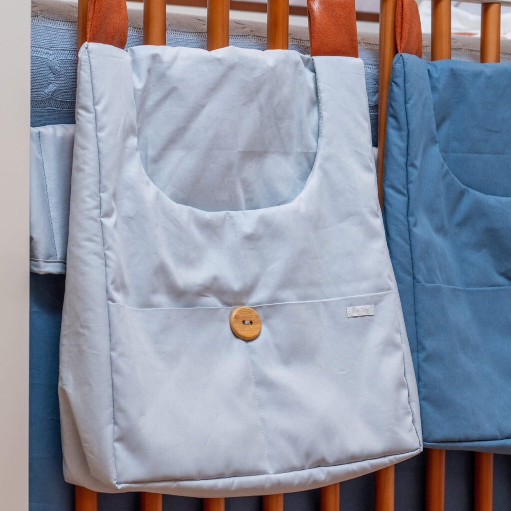 Porta Fraldas 01 Bolso Cinza World