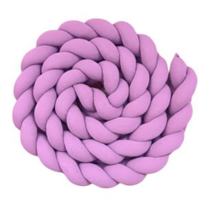 Protetor Trança em Tricot Lavanda