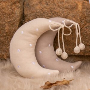 Almofada Formato Lua Bordada Noah