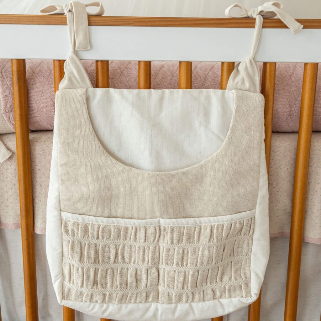 Porta Treco em Tricot Drapeado Geada Bela