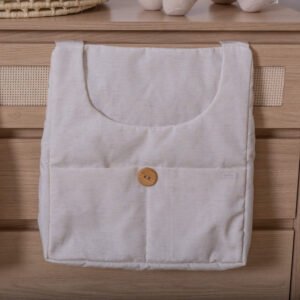 Porta Trecos 01 Bolso em Linho Fazendinha