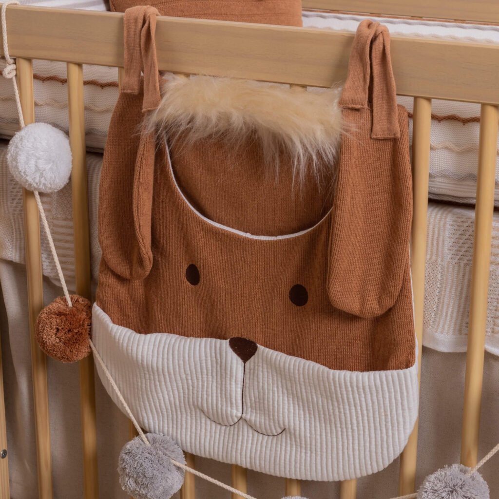 Porta Trecos Formato Cachorro em Tricot Flick
