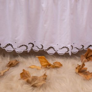 Saia de Cama Babá 01 Lado em Richelieu Noah