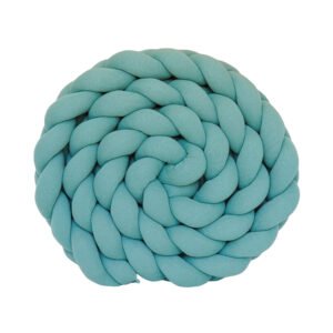 Protetor Trança em Tricot Verde Vintage