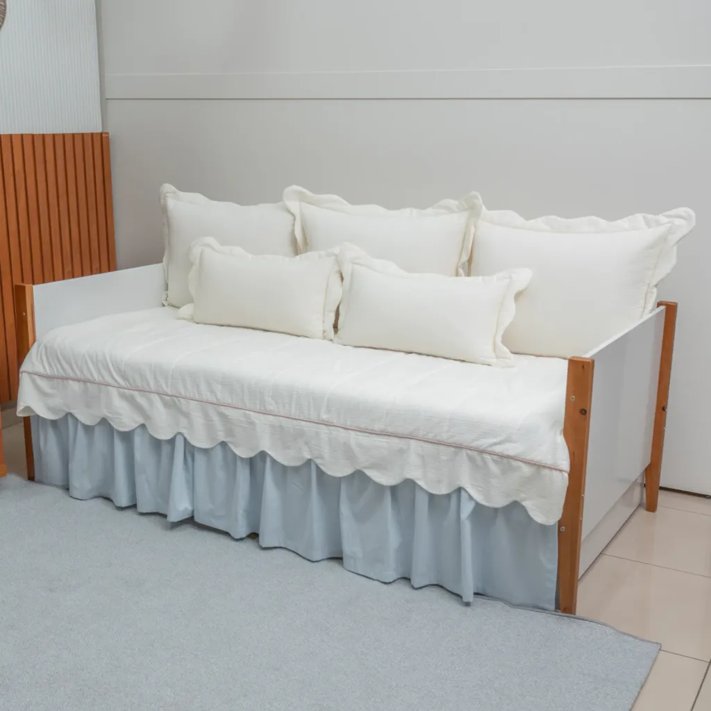 Kit Cama Babá Jardim de Íris